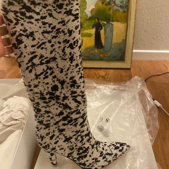 Maryam Nassir Zadeh Gazelle Pony Kline Boot SZ 37 - Picture 9 of 12